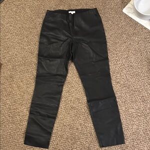 Black Leather Pants